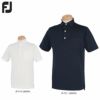 フットジョイ FootJoy　メンズ ロゴ刺繍 4WAYストレッチ ポケット付き 半袖 ポロシャツ FJ-S22-S06　2022年モデル