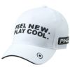 ピン PING　メンズ FEEL NEW CAP フィールニュー キャップ HW-A221 36181-01 White　2022年モデル