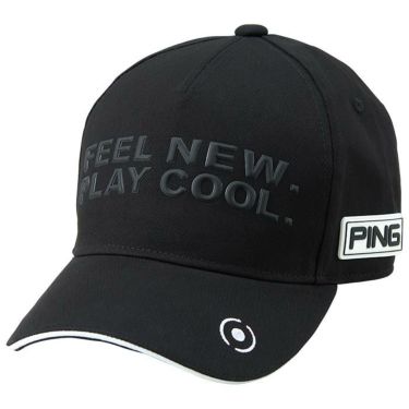  ピン PING　メンズ FEEL NEW CAP フィールニュー キャップ HW-A221 36181-02 Black　2022年モデル Black