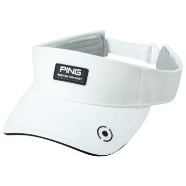  ピン PING　メンズ COLOR CODE VISOR カラーコード サンバイザー HW-A226 36186-01 White　2022年モデル White