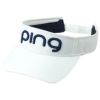 PING ピン レディース Deo.0 デオゼロ サンバイザー HW-L222 36180-01 White ゴルフウェア [2022年モデル] White