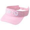 PING ピン レディース Deo.0 デオゼロ サンバイザー HW-L222 36180-03 Pink ゴルフウェア [2022年モデル] Pink