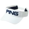 PING ピン メンズ Deo.0 デオゼロ ツアー サンバイザー HW-U222 36174-01 White ゴルフウェア [2022年モデル] White