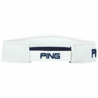 PING ピン メンズ Deo.0 デオゼロ ツアー サンバイザー HW-U222 36174-01 White ゴルフウェア [2022年モデル] 詳細1
