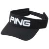 PING ピン メンズ Deo.0 デオゼロ ツアー サンバイザー HW-U222 36174-02 Black ゴルフウェア [2022年モデル] Black