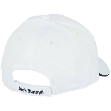 ジャックバニー Jack Bunny!!　ユニセックス 立体ロゴ刺繍 キャップ 262-2987102 030 ホワイト　2022年モデル 詳細1