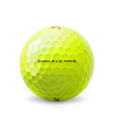 タイトリスト　AVX ゴルフボール 2022年モデル　1ダース（12球入り）　イエロー 詳細2