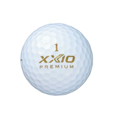 ダンロップ　ゼクシオ XXIO　PREMIUM プレミアム 2022年モデル ゴルフボール　1ダース（12球入り）　ロイヤルゴールド 詳細2