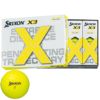 スリクソン X3 エックススリー 2022年モデル ゴルフボール　1ダース（12球入り）　イエロー