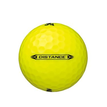 ダンロップ　スリクソン DISTANCE ディスタンス 2022年モデル ゴルフボール　1ダース（12球入り）　パッションイエロー　詳細2