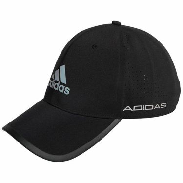 アディダス adidas　ロゴプリント レーザーパンチング　メンズ キャップ I7047 HB6512 ブラック　2022年モデル ブラック（HB6512）