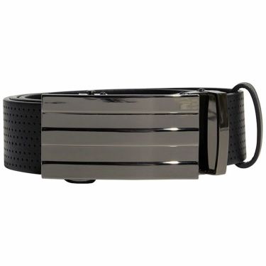 アディダス adidas　スリーストライプバックル パンチング 無段階調節　メンズ ベルト ZB274 HA5951 ブラック　2025年モデル ブラック（HA5951）