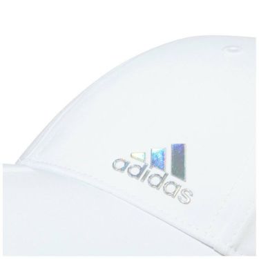 アディダス adidas　ロゴデザイン リボン　レディース キャップ CJ841 HA5889 ホワイト　2022年モデル 詳細2