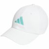 アディダス adidas　ロゴデザイン ポニーテール　レディース キャップ F6214 HA9193 ホワイト　2022年モデル ホワイト（HA9193）
