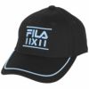 フィラ FILA　レディース 立体ロゴ刺繍 キャップ 752-903 BK ブラック　2022年モデル ブラック（BK）