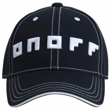 ONOFF オノフ メンズ ロゴ キャップ YOK0122 127 ネイビー　2022年モデル 詳細1