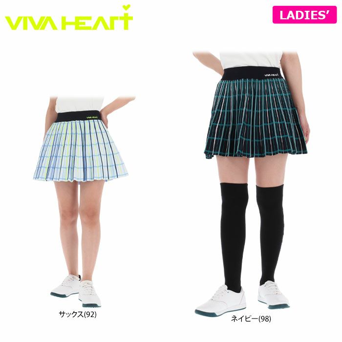 ビバハート VIVA HEART レディース チェック柄 ジャガード ニット