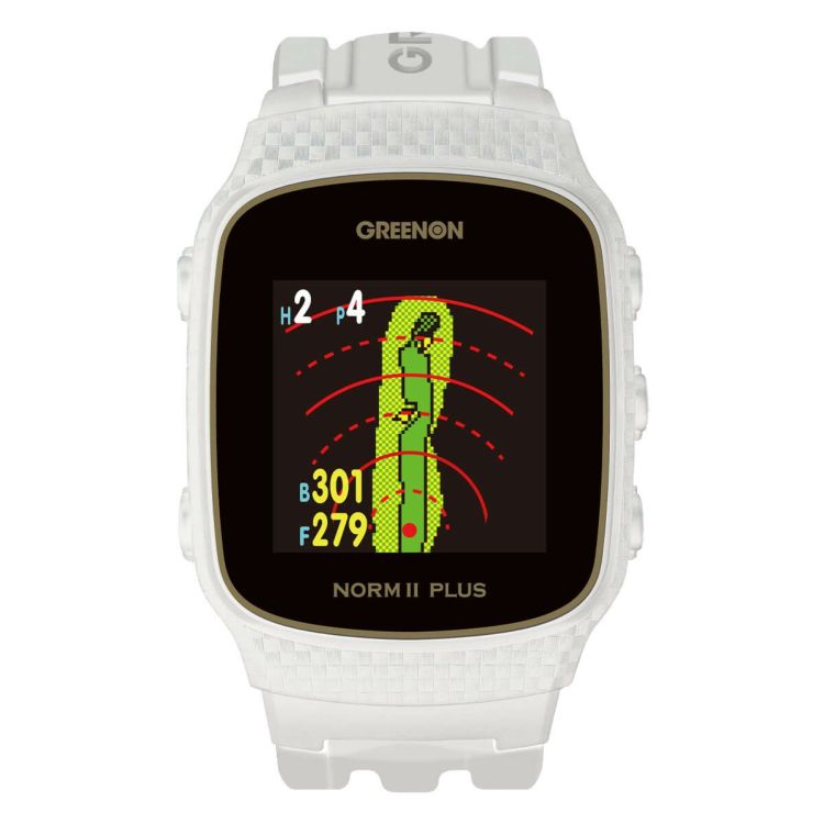 グリーンオン ザ・ゴルフウォッチ ノルム2 プラス 腕時計型 GPSゴルフ 