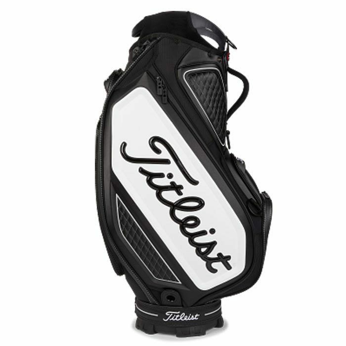 タイトリスト Titleist　ツアー　メンズ キャディバッグ TB22SF9 01 ブラック×ホワイト 詳細1
