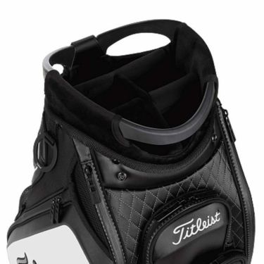 タイトリスト Titleist　ツアー　メンズ キャディバッグ TB22SF9 01 ブラック×ホワイト 詳細4