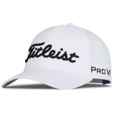 タイトリスト Titleist　ツアーパフォーマンス　メンズ キャップ HJ2CUP 10 ホワイト×ブラック　2022年モデル ホワイト×ブラック（10）