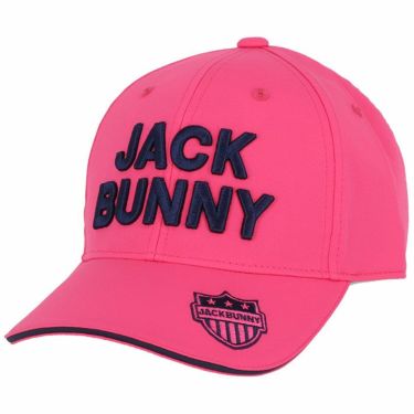 ジャックバニー Jack Bunny!!　ユニセックス 立体ロゴ刺繍 機能 キャップ 262-2187420 090 ピンク　2022年モデル ピンク（090）