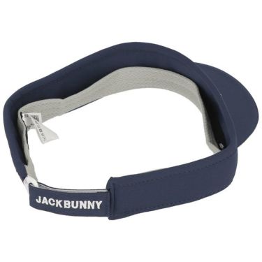 ジャックバニー Jack Bunny!!　ユニセックス 立体ロゴ刺繍 機能 サンバイザー 262-2187421 120 ネイビー　2022年モデル 詳細1