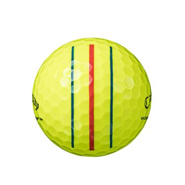 キャロウェイ　クロム ソフト ゴルフボール トリプルトラック 2022年モデル　1ダース（12球入り） イエロー　詳細3