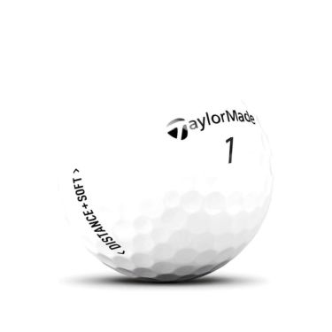 テーラーメイド　DISTANCE＋ SOFT ディスタンス プラス ソフト　ゴルフボール　1ダース（12球入り）　ホワイト　詳細2