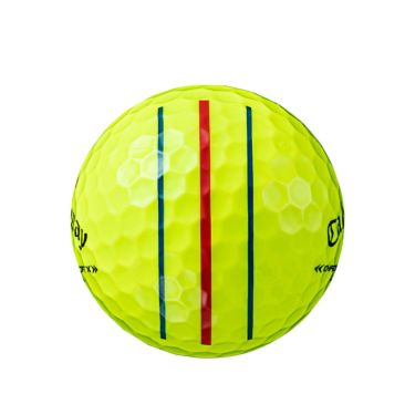 キャロウェイ　クロム ソフト エックス LS ゴルフボール トリプルトラック 2022年モデル　1ダース（12球入り） イエロー　詳細3