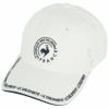 ルコック Le coq sportif　メンズ 撥水 ロゴ刺繍 キャップ QGBTJC02 WH00 ホワイト　2022年モデル ホワイト（WH00）