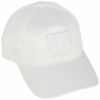マンシングウェア Munsingwear　レディース 立体ロゴ刺繍 リボン付き キャップ MECTJC03W WH00 ホワイト　2022年モデル ホワイト（WH00）