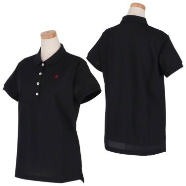マンシングウェア Munsingwear　レディース ロゴ刺繍 鹿の子 半袖 ポロシャツ XSL1600AX 詳細3