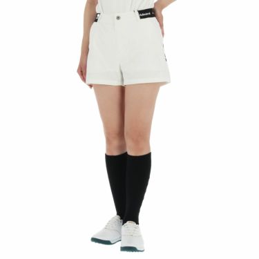 アドミラル Admiral　レディース サイドロゴ ベーシック ショートパンツ ADLA212　2022年モデル ホワイト（00）