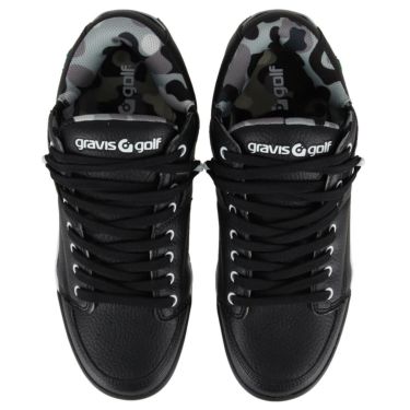 グラビス ゴルフ gravis golf　ローカット スパイクレス　メンズ ゴルフシューズ　GGS-2B-SS01 0002 BLACK　2022年モデル 詳細3