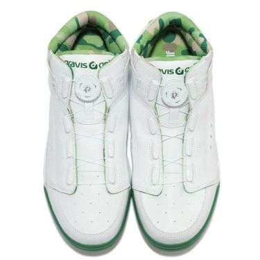 グラビス ゴルフ gravis golf　ミドルカット スパイクレス　メンズ ゴルフシューズ　GGS-2B-SS02 0001 WHITE　2022年モデル 詳細3