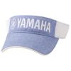 ヤマハ メンズ ハーフメッシュ サンバイザー Y22VS2 BLW 杢ブルー×ホワイト ゴルフウェア [2022年モデル] 杢ブルー×ホワイト（BLW）