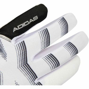 アディダス adidas　AEROREADY 遮熱UVカット エアロレディ　メンズ ゴルフグローブ MME50 HA5870 ホワイト/ブラック 詳細3