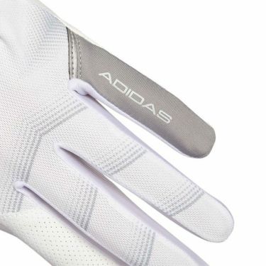 アディダス adidas　AEROREADY 遮熱UVカット エアロレディ　メンズ ゴルフグローブ MME50 HA5871 ホワイト/グレートゥー 詳細2