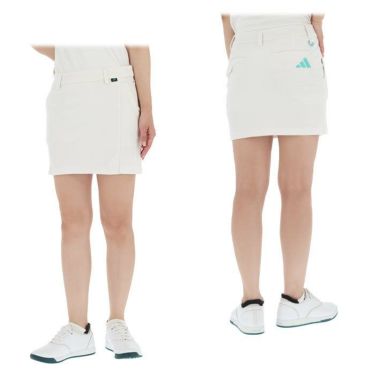 アディダス adidas　レディース フロントスリット インナーパンツ一体型 スカート DVY46　2022年モデル 詳細3