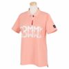 トミー ヒルフィガー ゴルフ　レディース ロゴデザイン UVケア 半袖 ポロシャツ THLA235　2022年モデル ピンク（48）