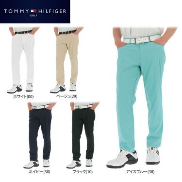 トミーヒルフィガー ゴルフ　メンズ 5ポケット ストレッチ ロングパンツ THMA228　2022年モデル [裾上げ対応1●] 詳細1