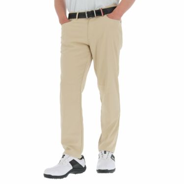 トミーヒルフィガー ゴルフ　メンズ 5ポケット ストレッチ ロングパンツ THMA228　2022年モデル [裾上げ対応1●] ベージュ（29）
