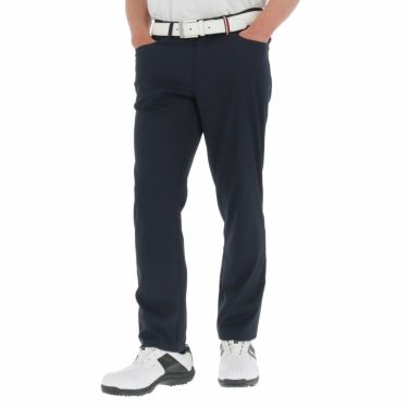 トミーヒルフィガー ゴルフ　メンズ 5ポケット ストレッチ ロングパンツ THMA228　2022年モデル [裾上げ対応1●] ネイビー（30）