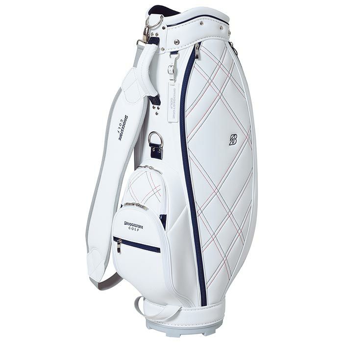 ブリヂストン レディース 軽量 キャディバッグ CBG251 WH ホワイト