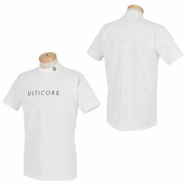 ブリヂストンゴルフ　ULTICORE メンズ メッシュ生地 半袖 モックネックシャツ WBM04A　2022年モデル 詳細3