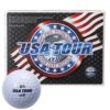 朝日ゴルフ　USA TOUR αII　ゴルフボール 1ダース （12球入り） WH ホワイト　2022年モデル ホワイト