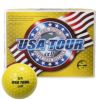 朝日ゴルフ　USA TOUR αII　ゴルフボール 1ダース （12球入り） YE イエロー　2022年モデル イエロー