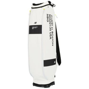 ニューバランスゴルフ　SPORT　ユニセックス 軽量 キャディバッグ 012-2980003 030 ホワイト　2022年モデル 詳細1