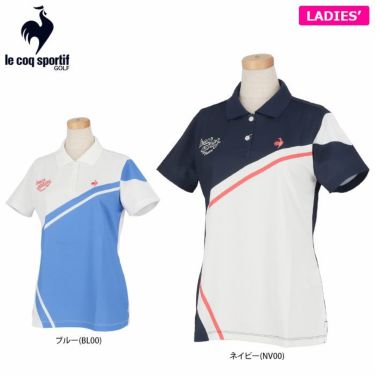 ルコック Le coq sportif レディース RIJOUME バイカラー 半袖 ハーフ ...